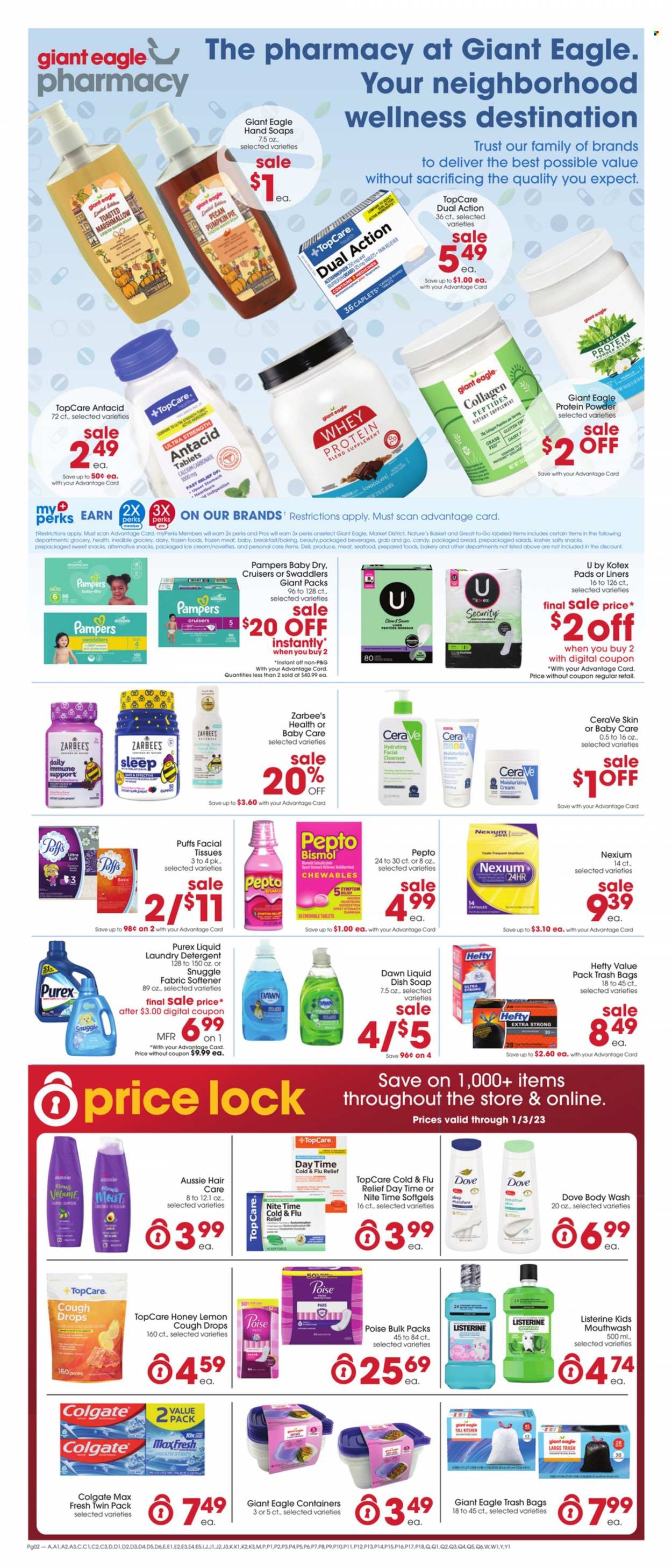 Giant Eagle ad - 11/16/2023 - 11/23/2023. Page 6