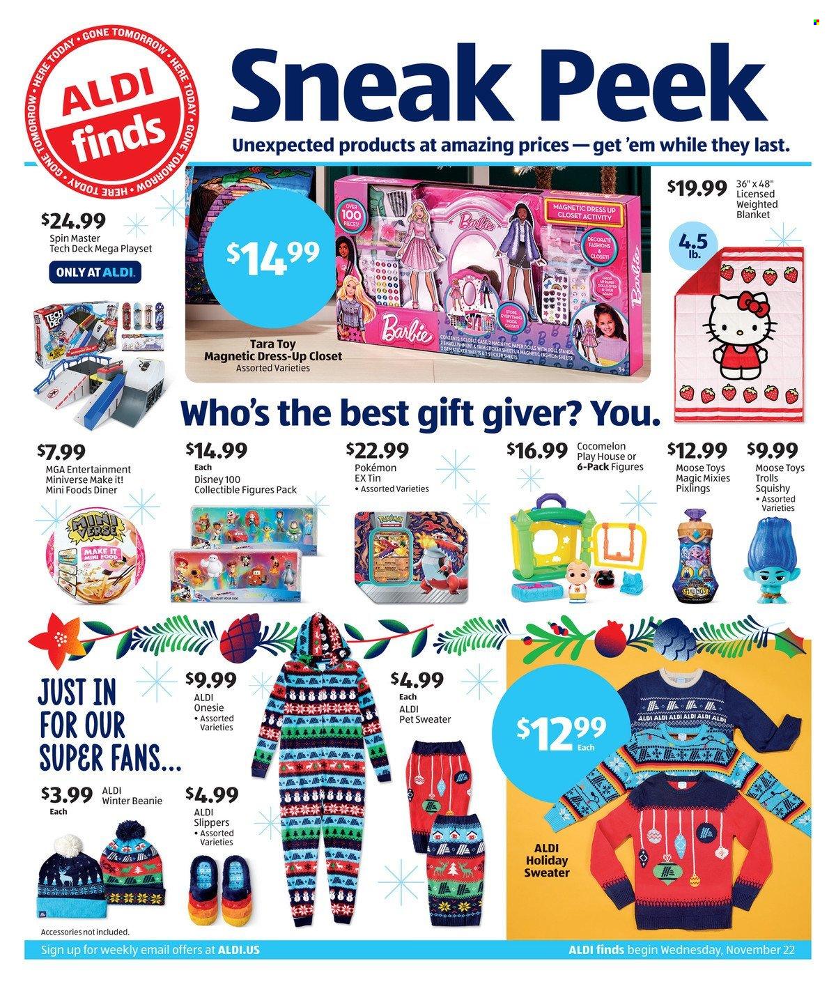 ALDI ad - 11/22/2023 - 11/28/2023. Page 1