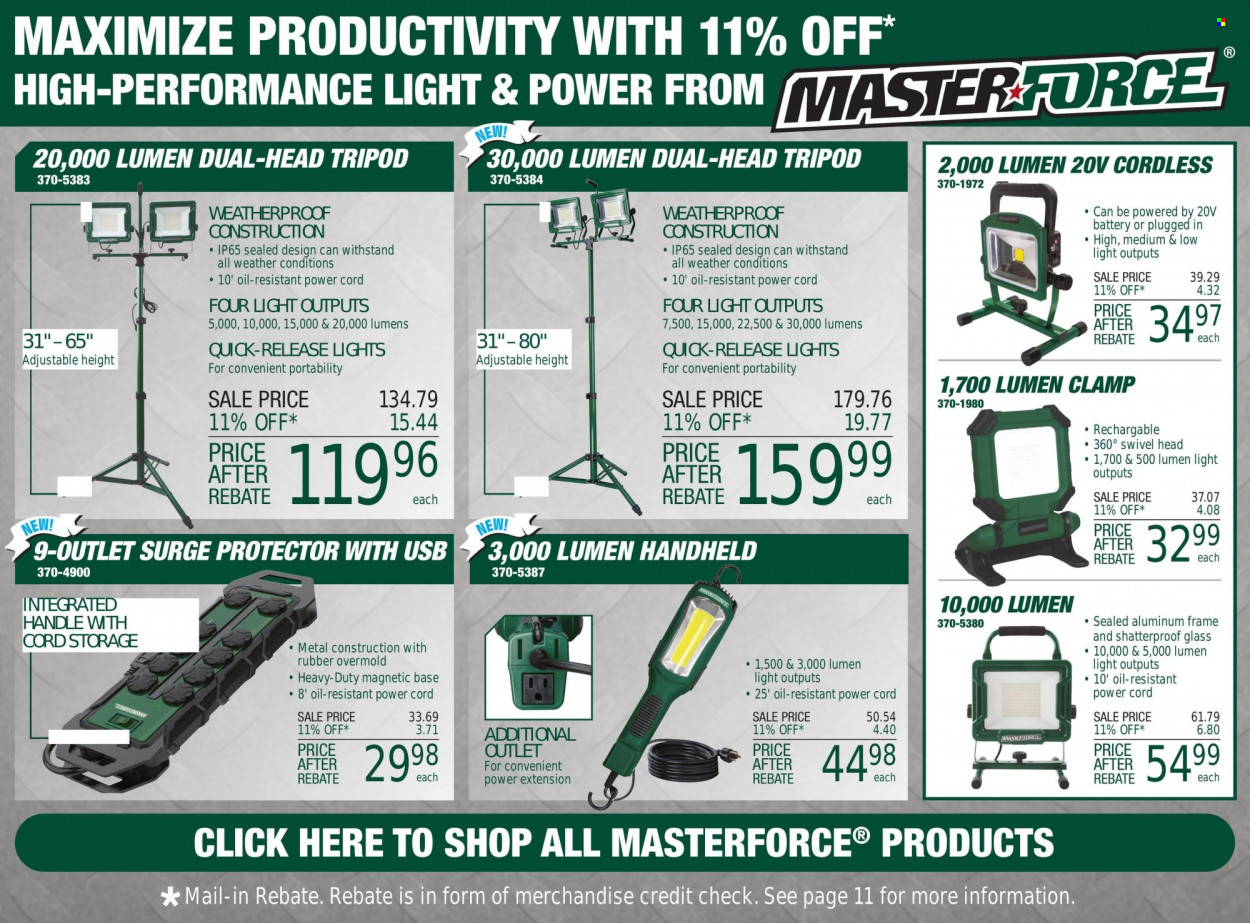 Menards ad - 11/16/2023 - 11/23/2023. Page 6
