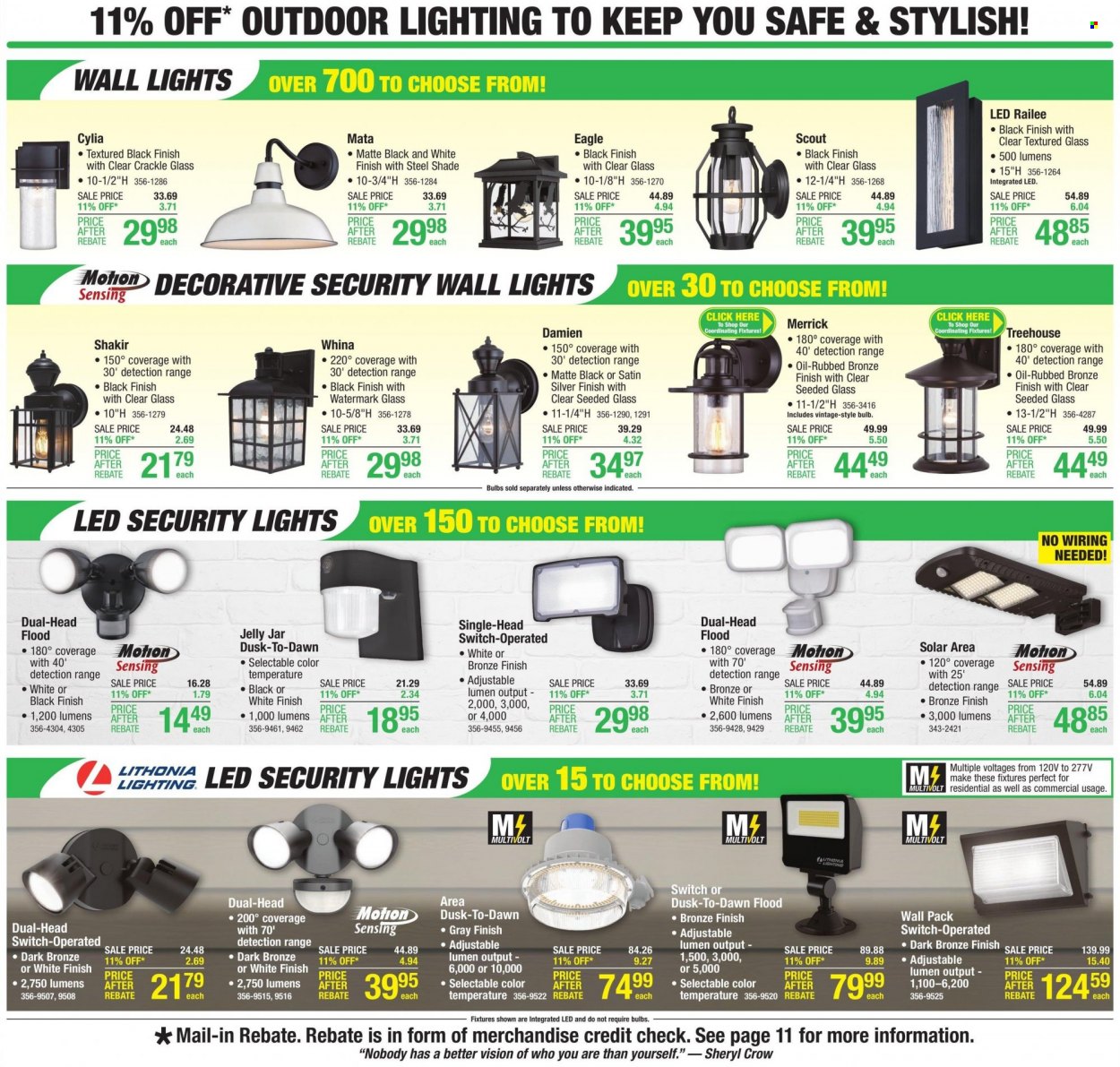 Menards ad - 11/16/2023 - 11/23/2023. Page 7