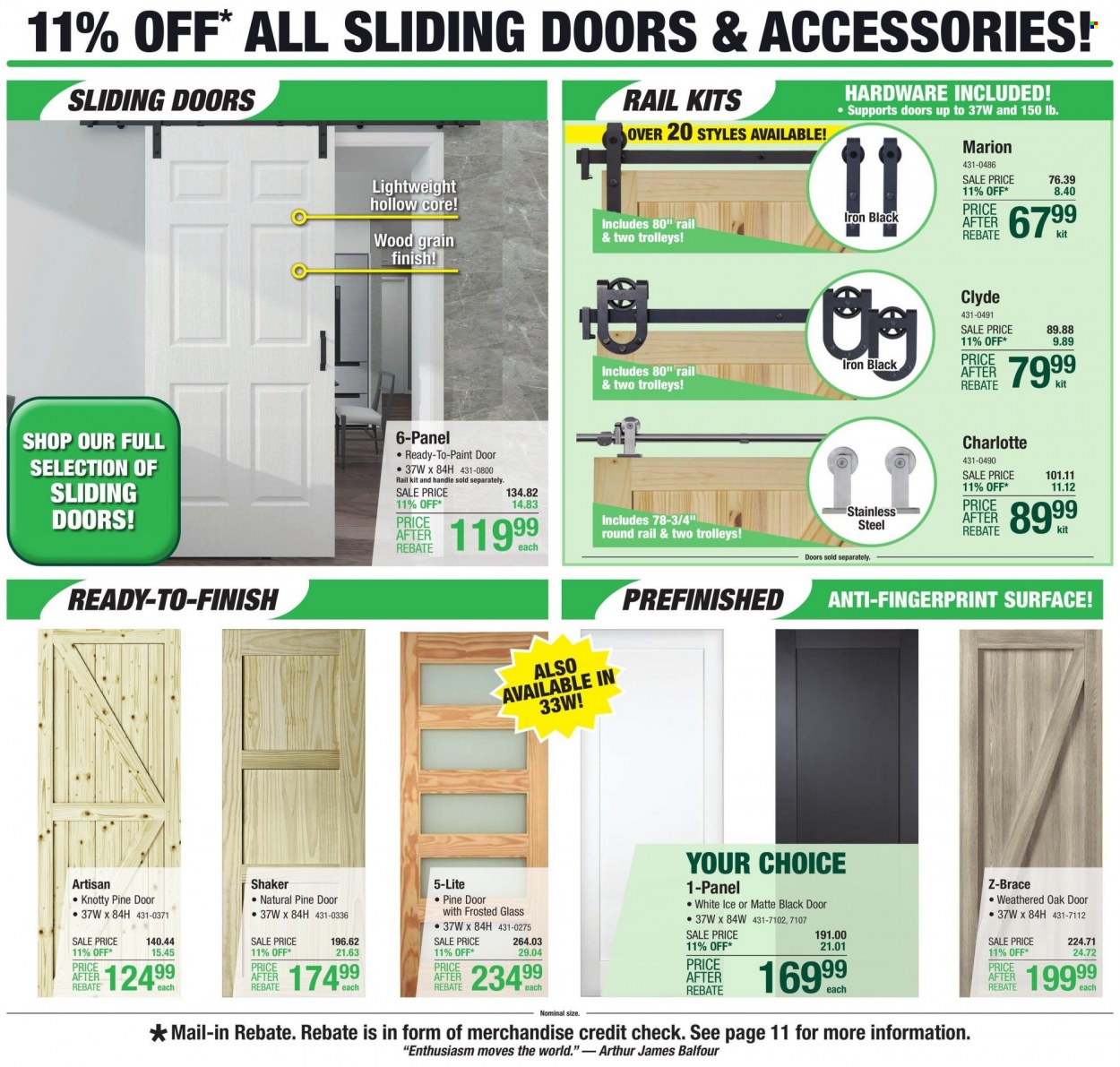 Menards ad - 11/16/2023 - 11/23/2023. Page 9