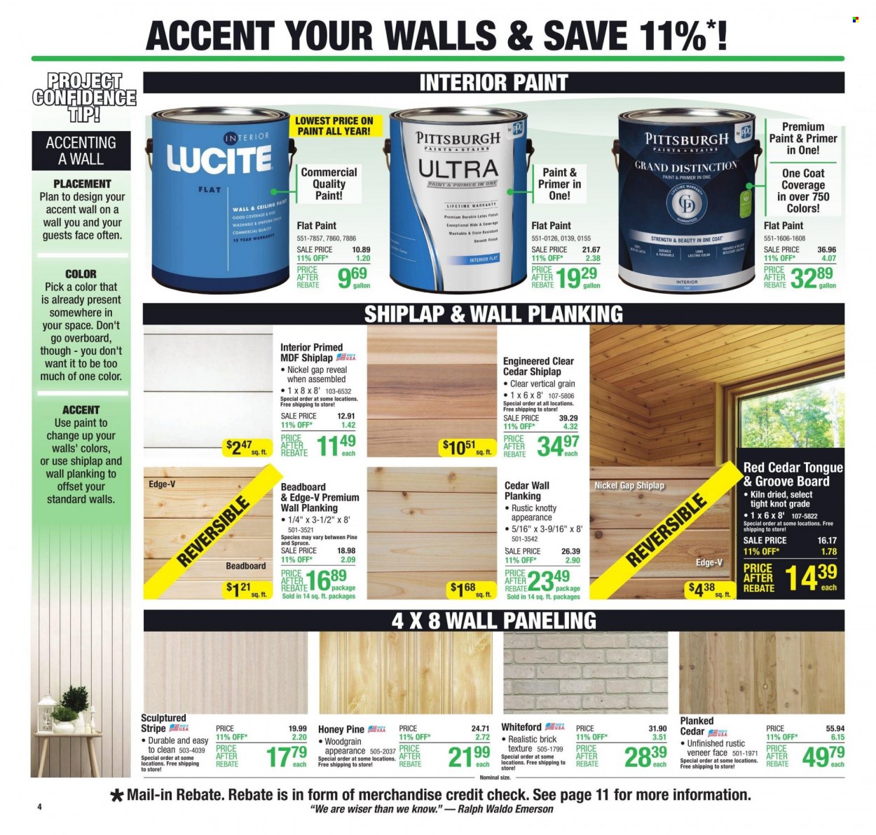 Menards ad - 11/16/2023 - 11/23/2023. Page 11