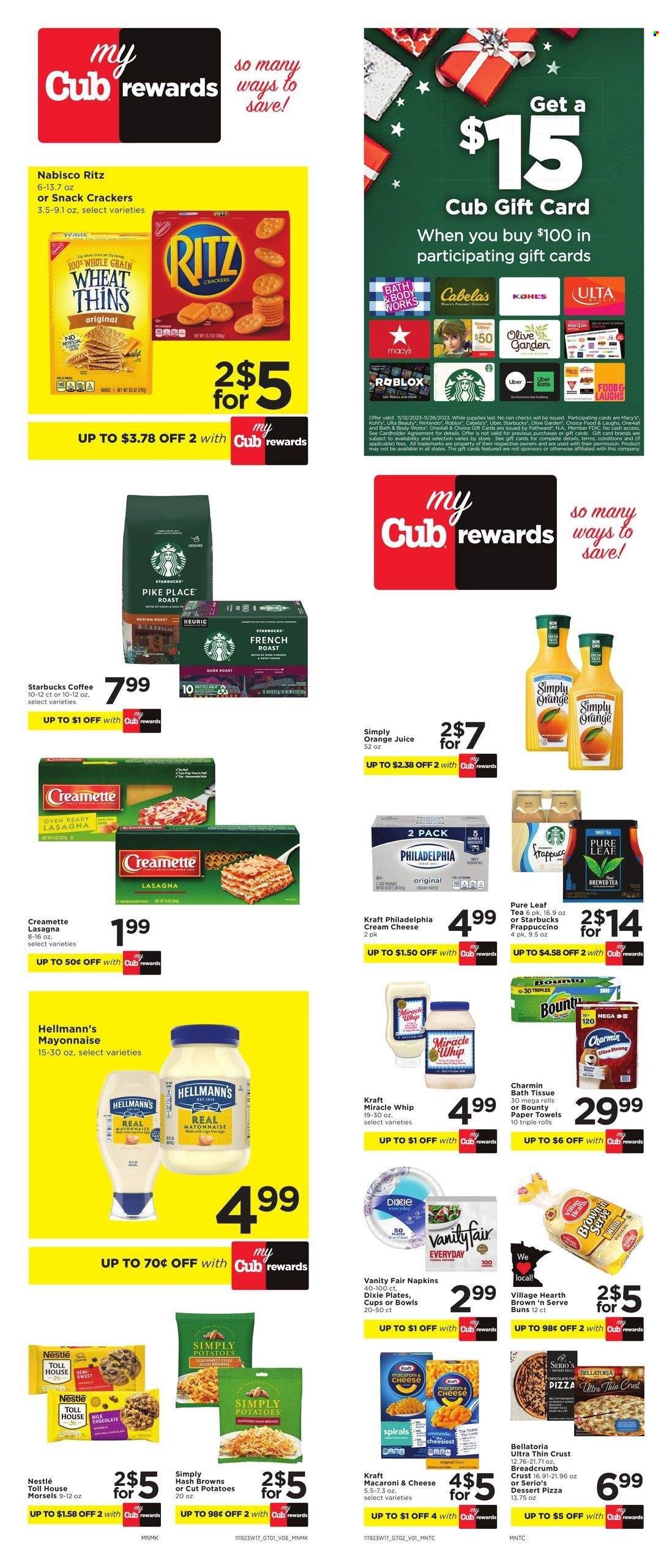 Cub Foods ad - 11/15/2023 - 11/23/2023. Page 7