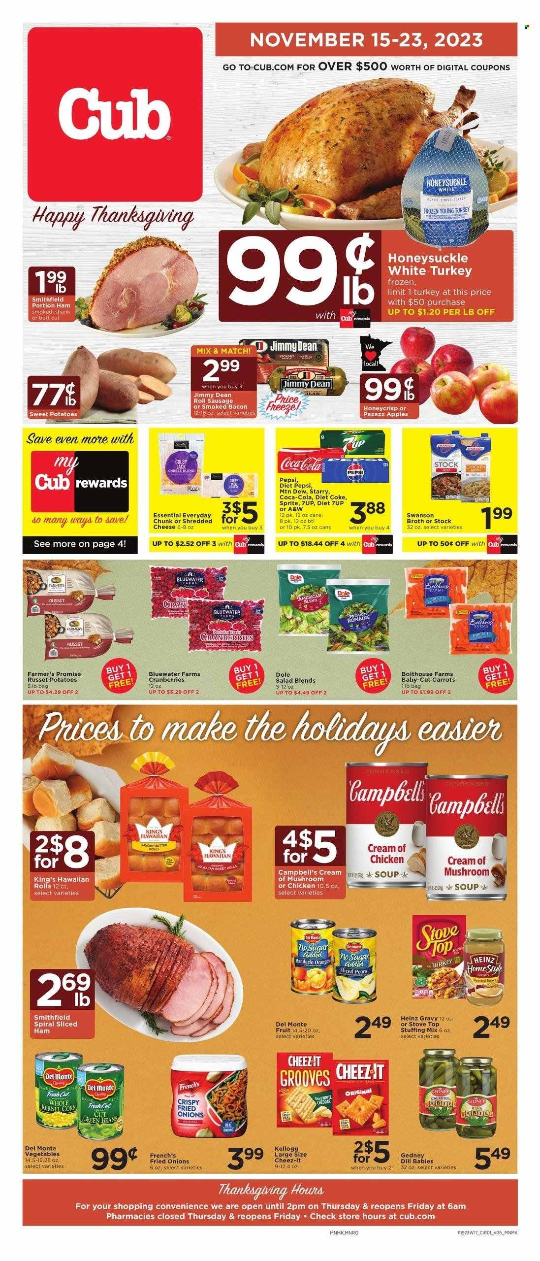Cub Foods ad - 11/15/2023 - 11/23/2023. Page 1