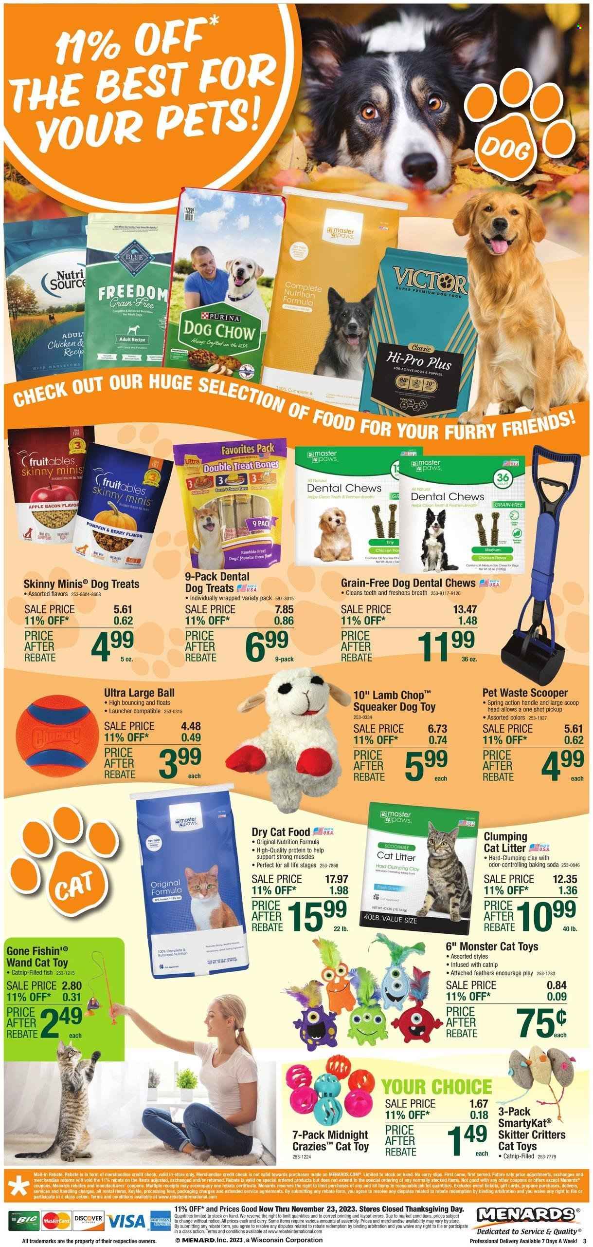Menards ad - 11/16/2023 - 11/23/2023. Page 3