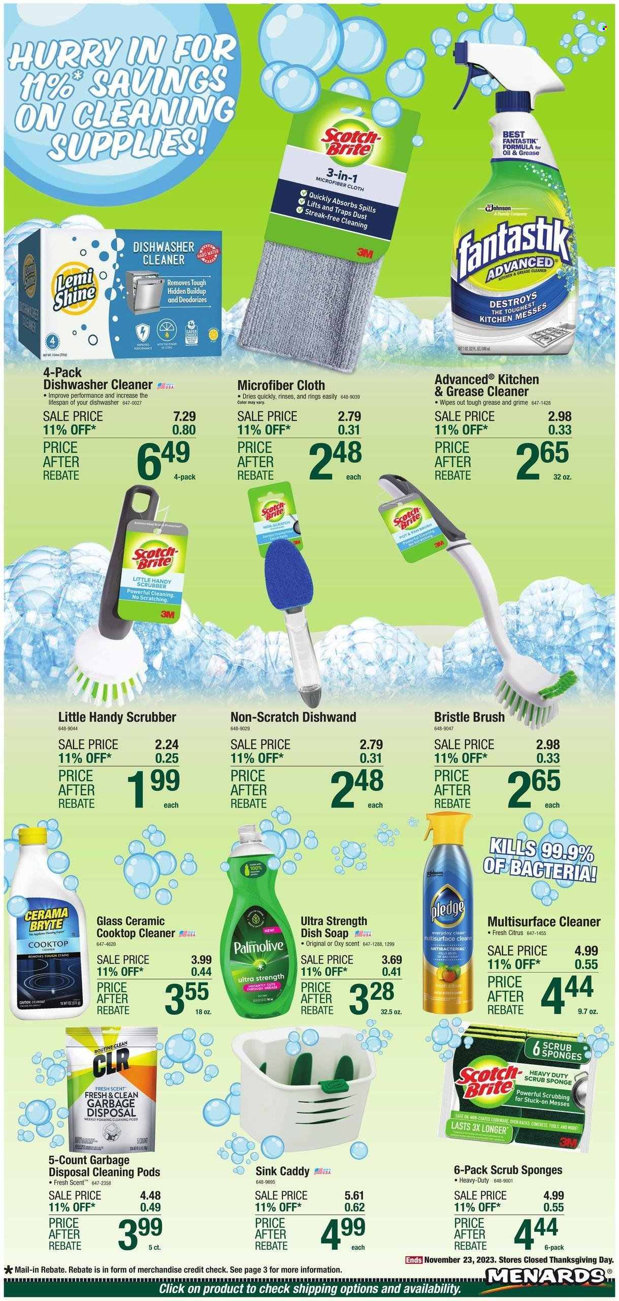 Menards ad - 11/16/2023 - 11/23/2023. Page 4