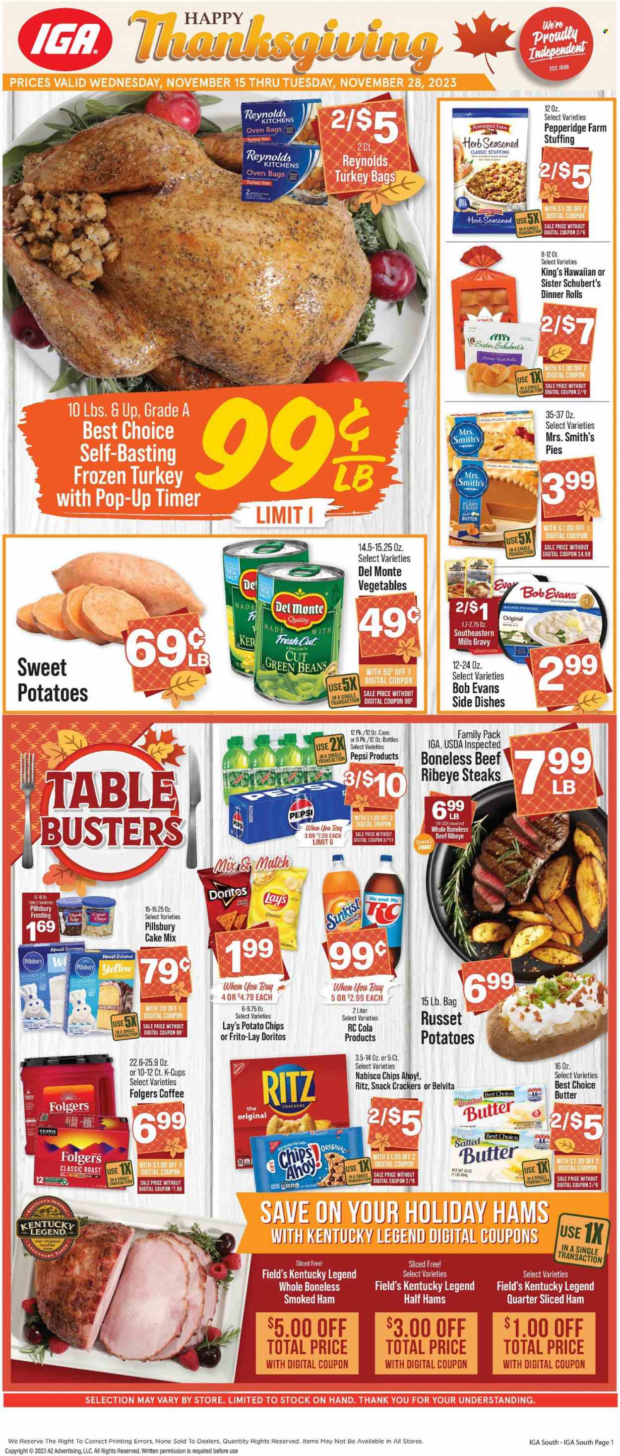 IGA ad - 11/15/2023 - 11/28/2023. Page 1