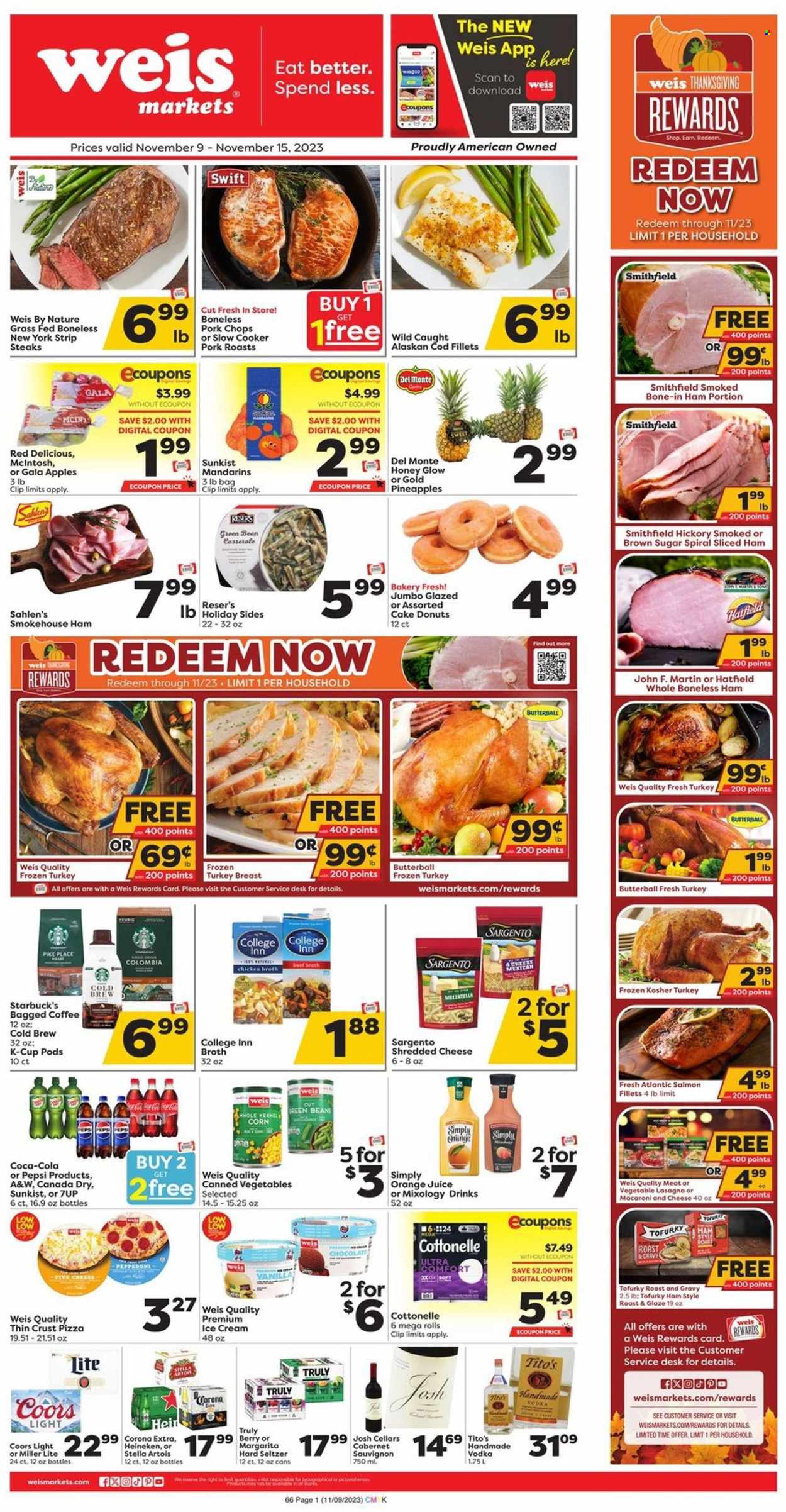 Weis ad - 11/09/2023 - 11/15/2023. Page 1