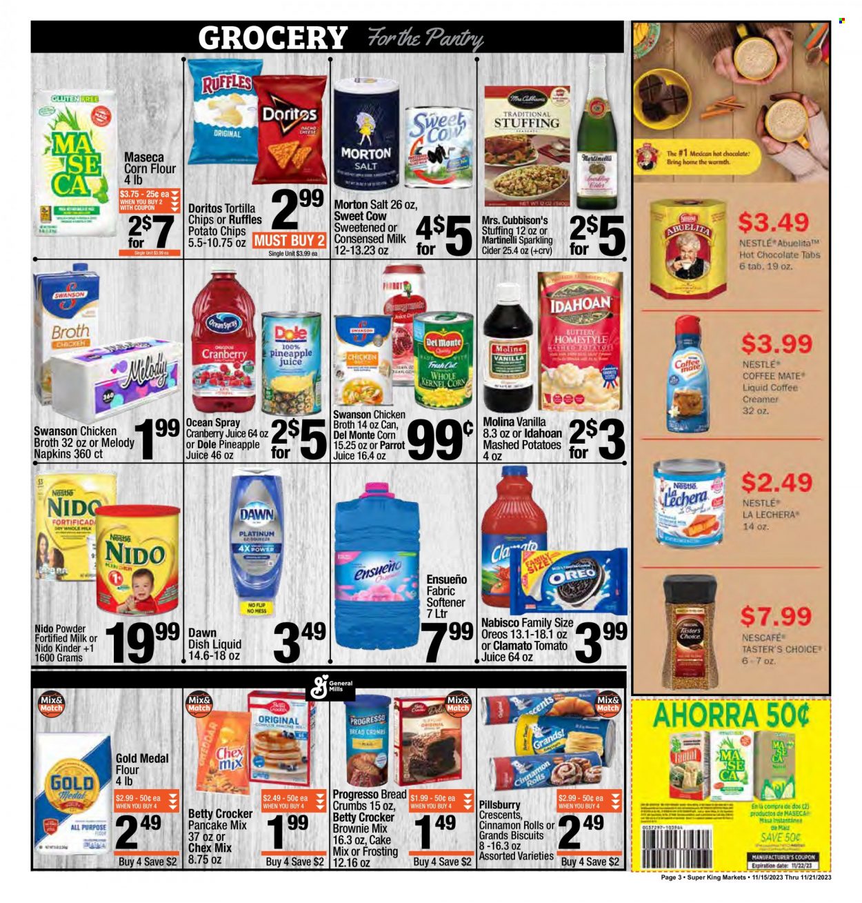 Super King Markets ad - 11/15/2023 - 11/21/2023. Page 3