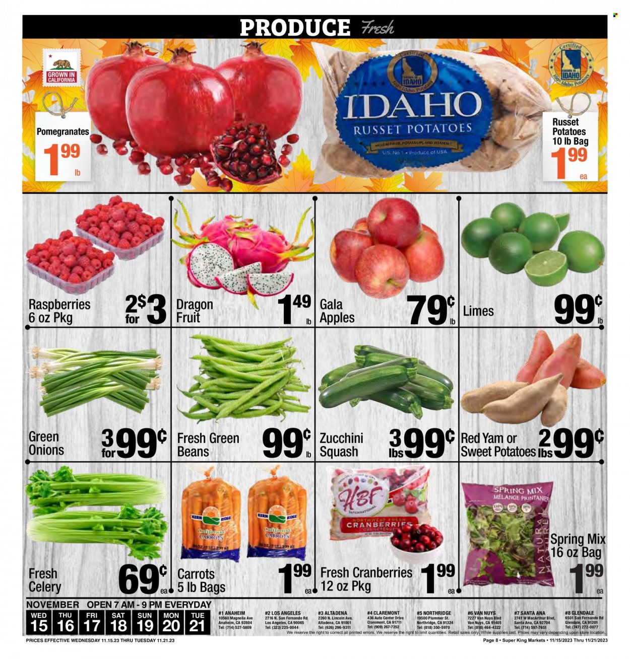 Super King Markets ad - 11/15/2023 - 11/21/2023. Page 8