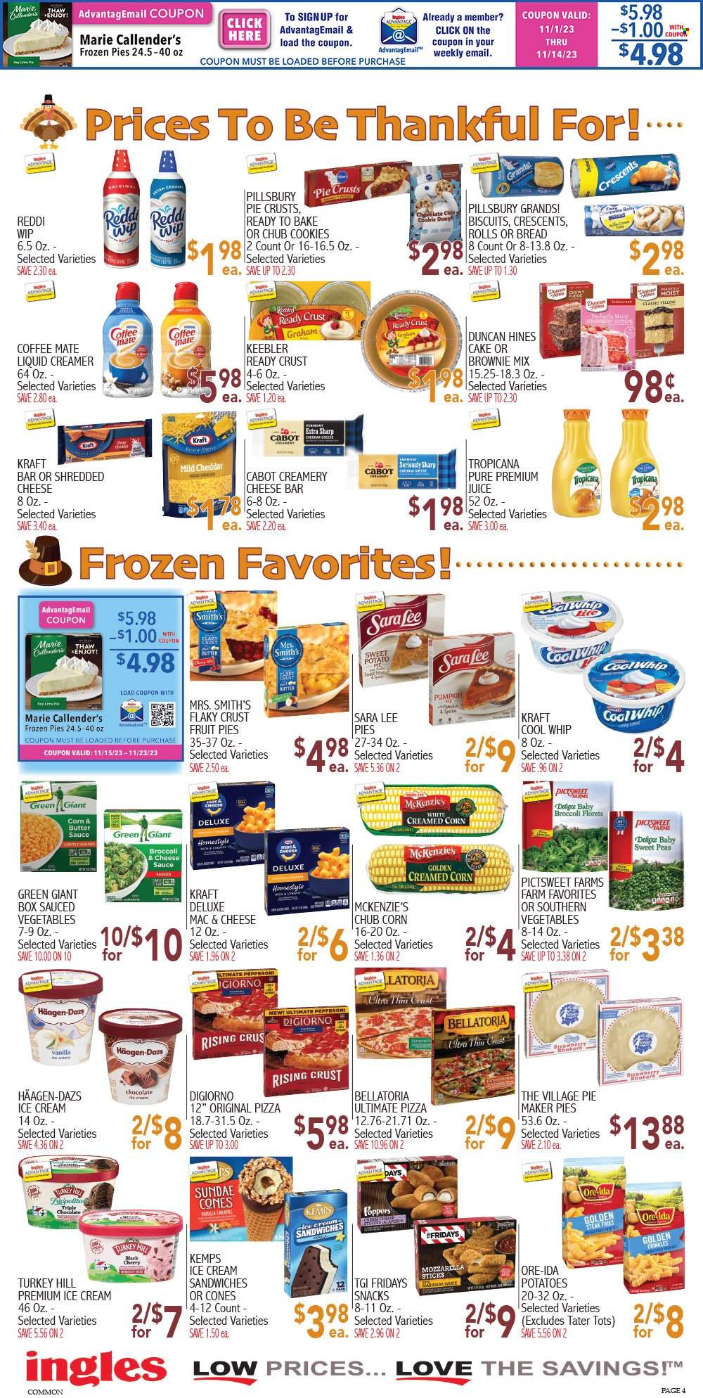 Ingles ad - 11/15/2023 - 11/23/2023. Page 4