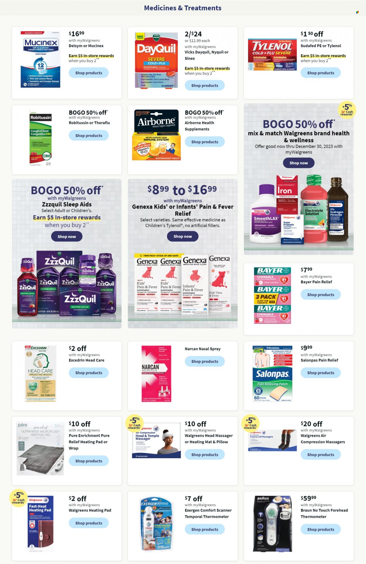 Walgreens ad - 11/19/2023 - 11/25/2023. Page 5