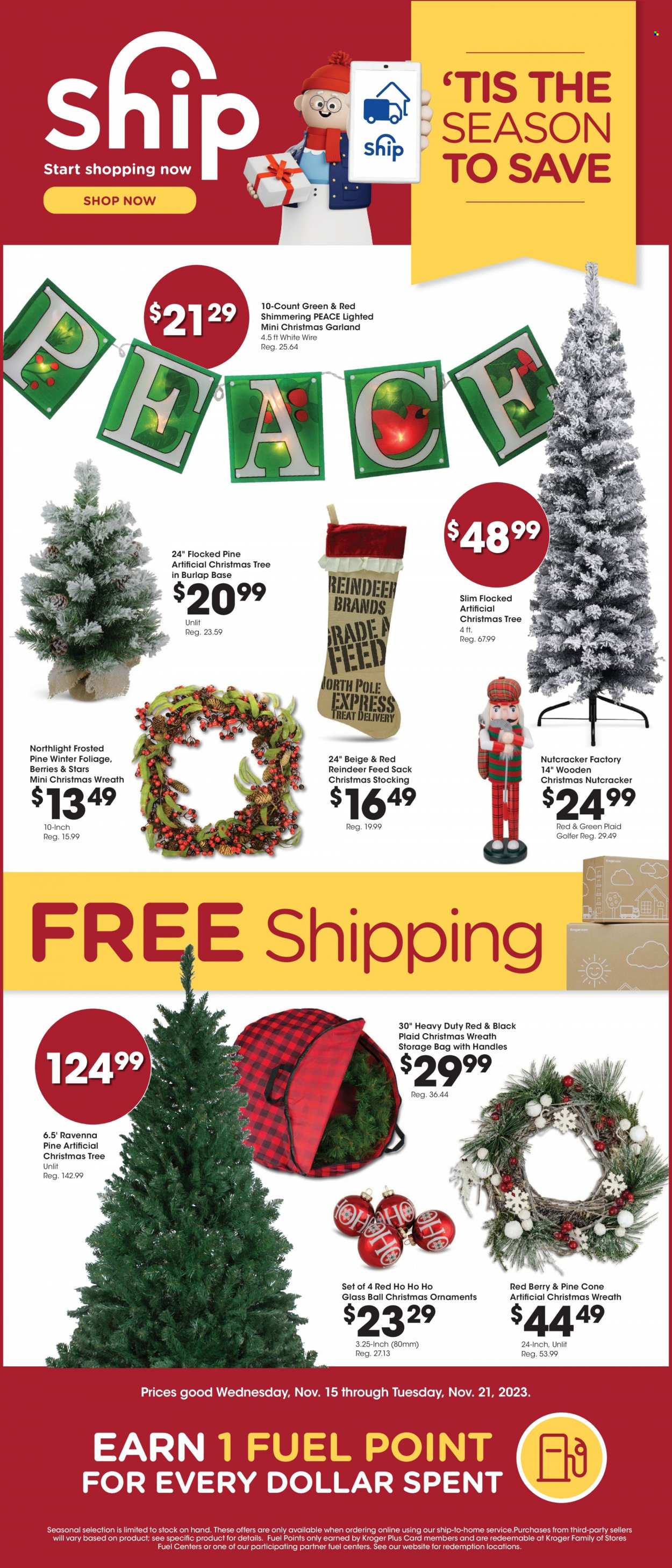 Smith's ad - 11/15/2023 - 11/21/2023. Page 1