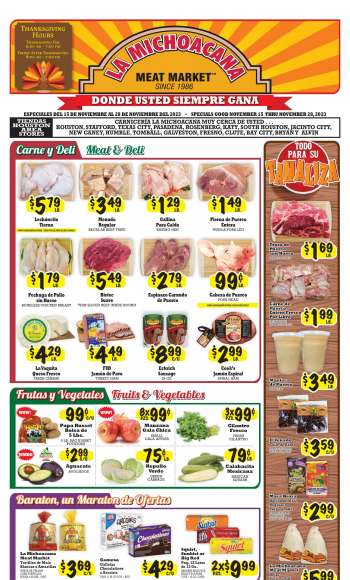 thumbnail - La Michoacana Meat Market Ad