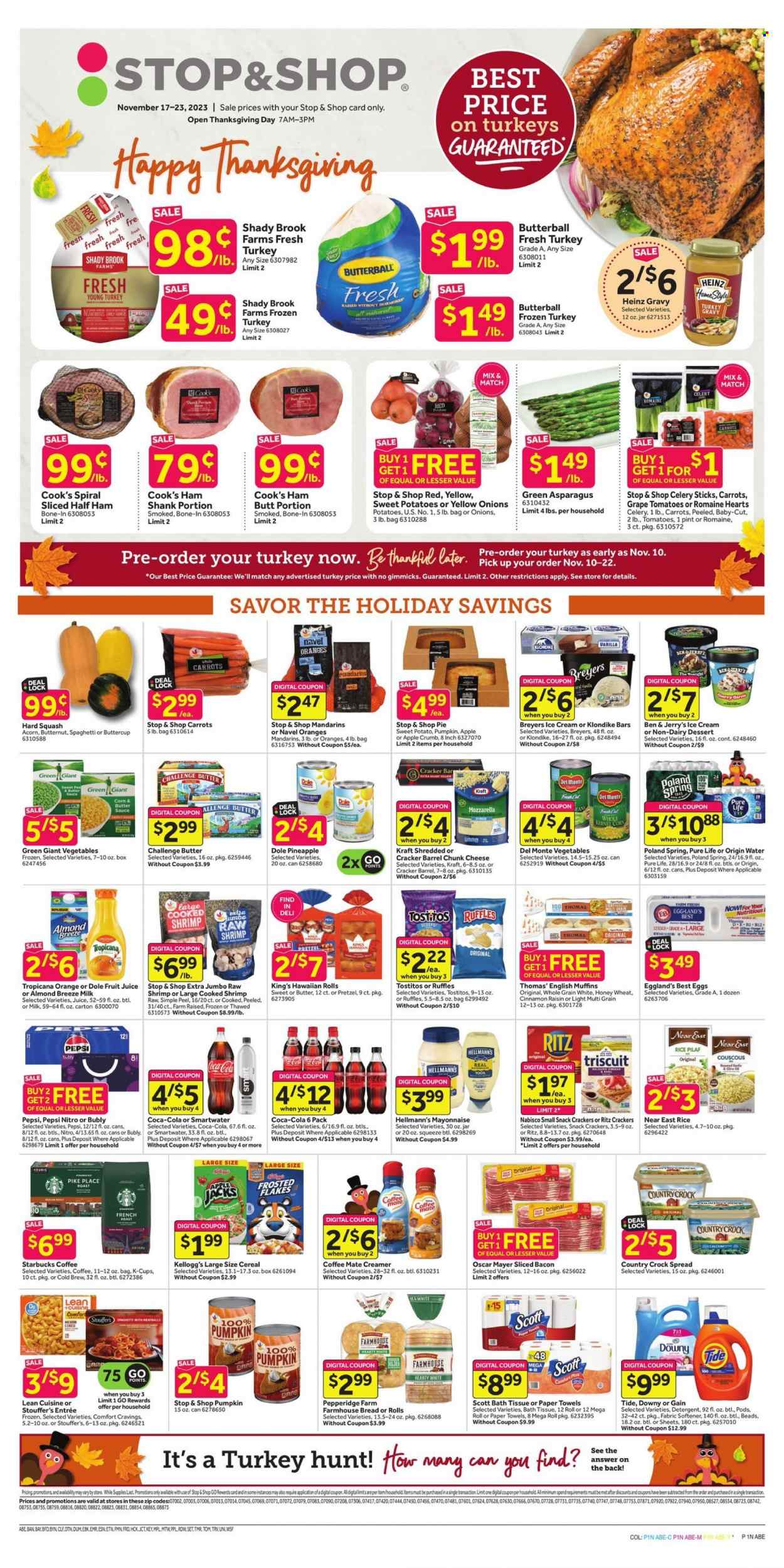 Stop & Shop ad - 11/17/2023 - 11/23/2023. Page 1