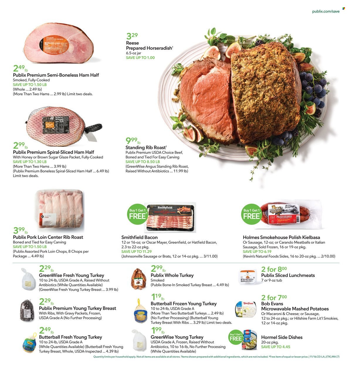 Publix ad - 11/16/2023 - 11/22/2023. Page 7