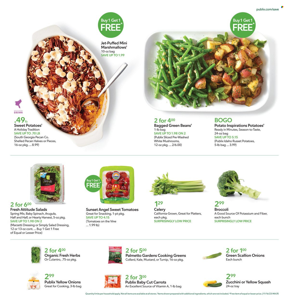 Publix ad - 11/16/2023 - 11/22/2023. Page 9