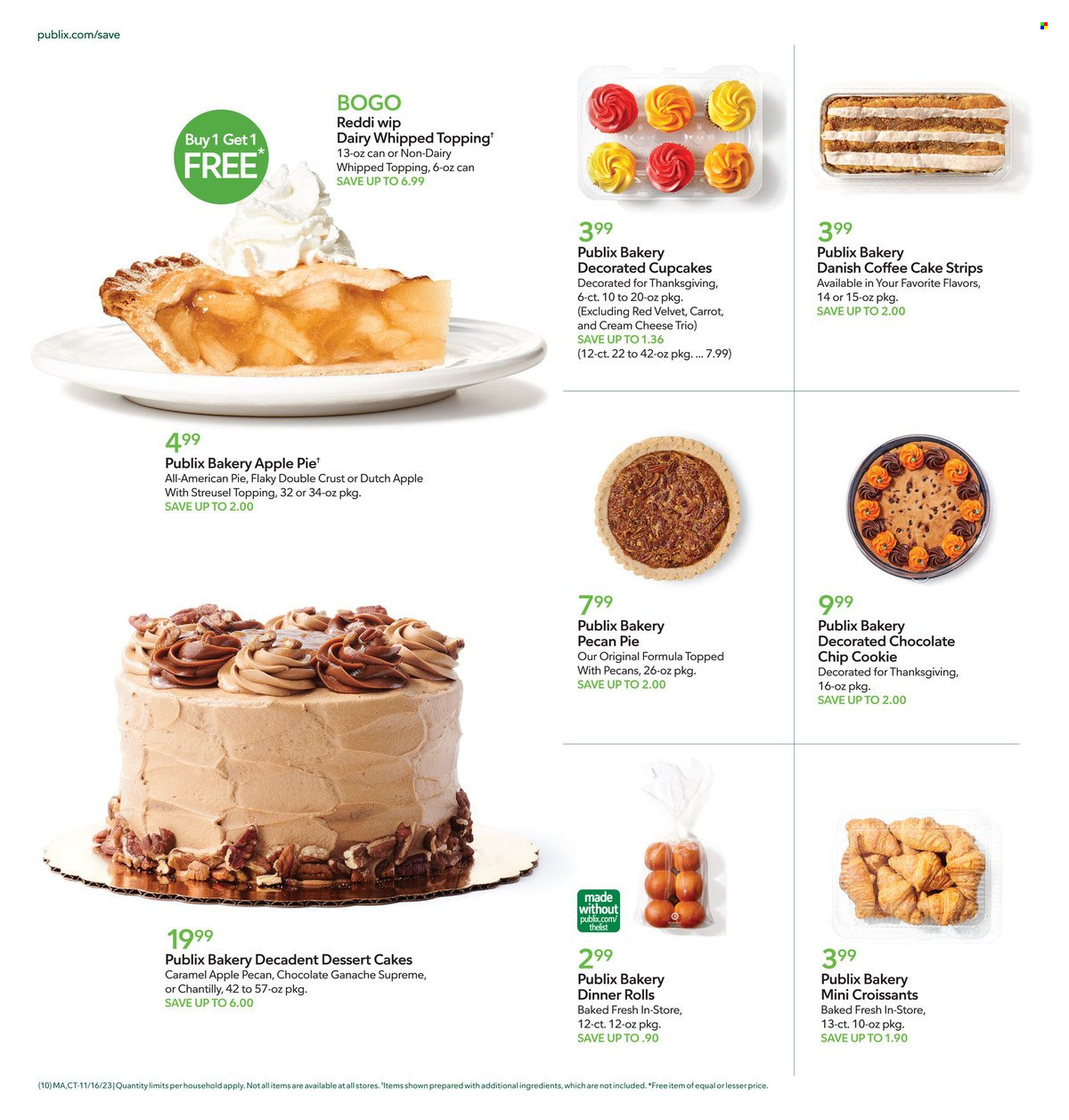 Publix ad - 11/16/2023 - 11/22/2023. Page 10