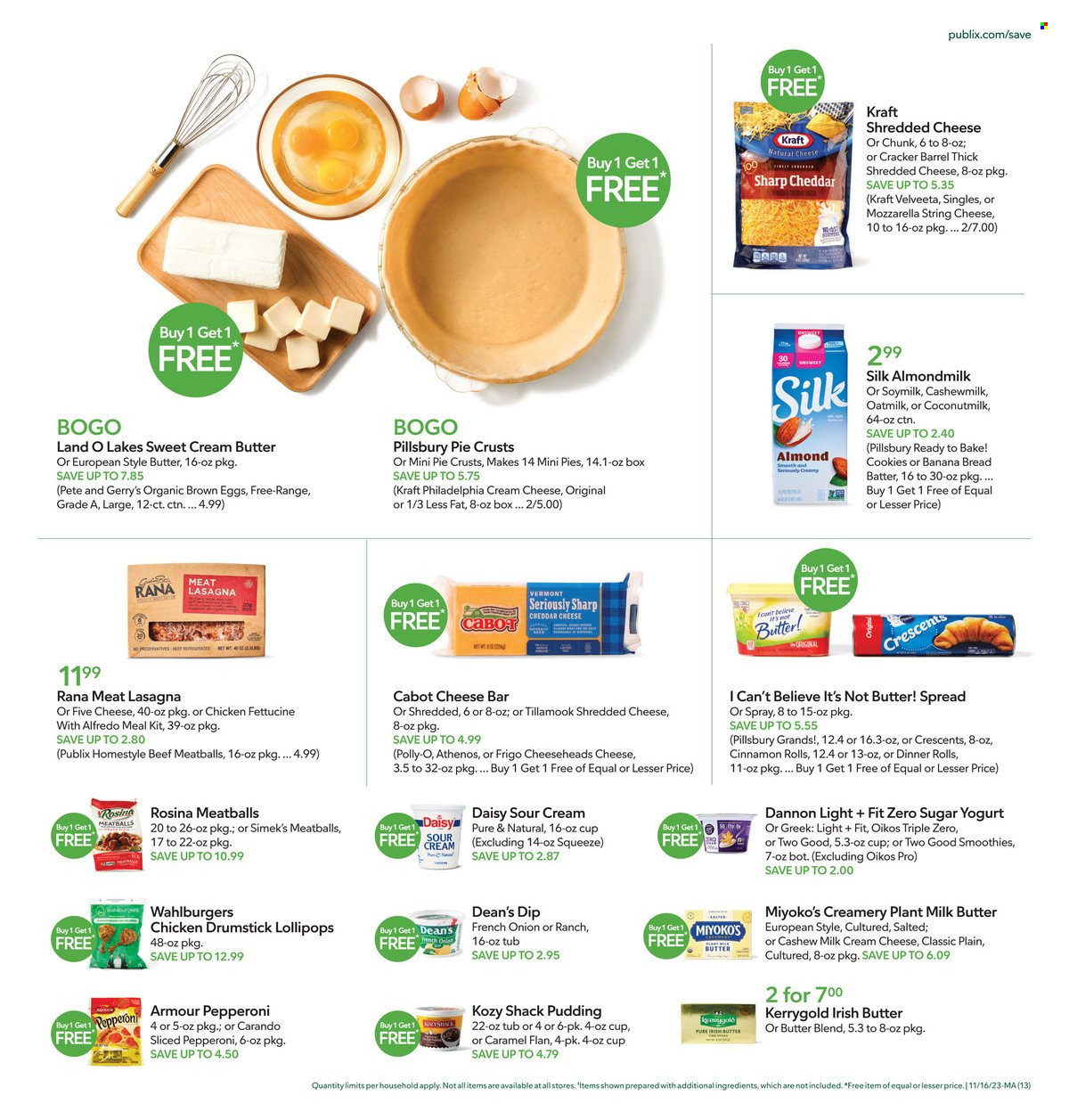 Publix ad - 11/16/2023 - 11/22/2023. Page 13