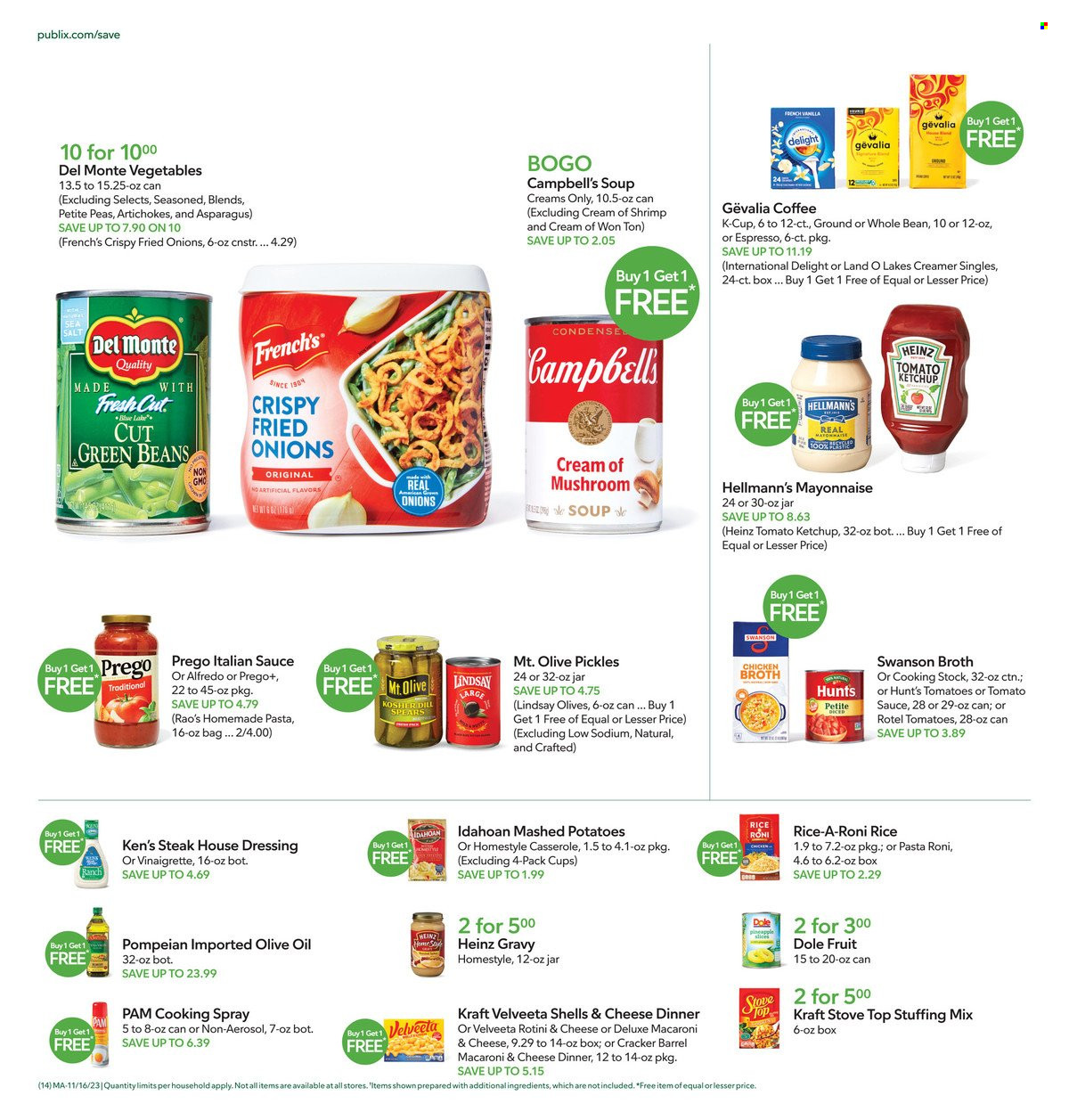 Publix ad - 11/16/2023 - 11/22/2023. Page 14