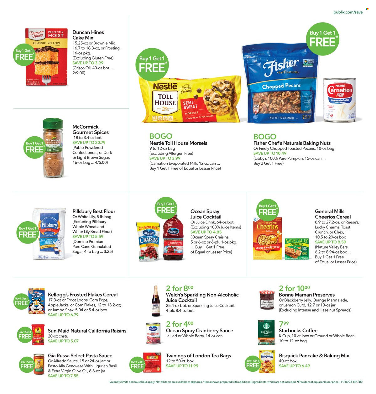 Publix ad - 11/16/2023 - 11/22/2023. Page 15