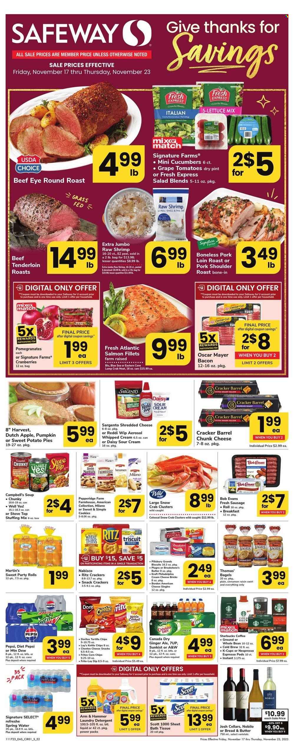 Safeway ad - 11/17/2023 - 11/23/2023. Page 3