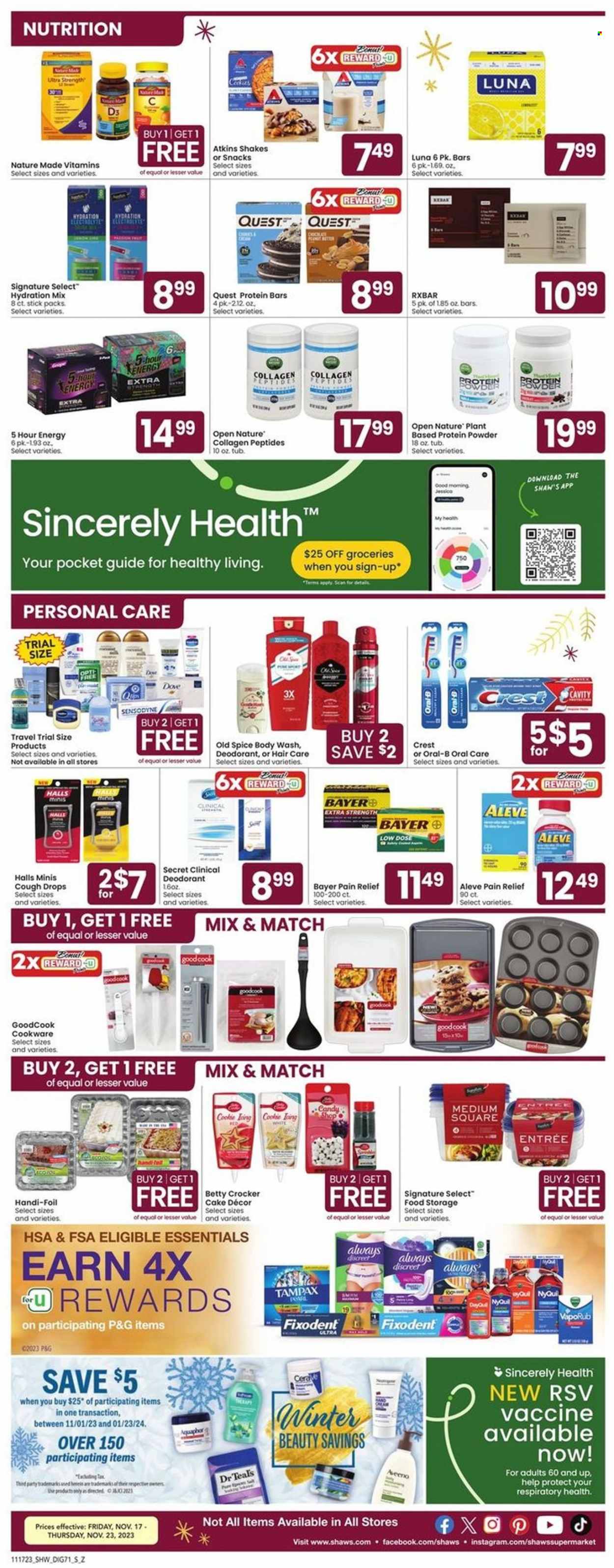 Shaw’s ad - 11/17/2023 - 11/23/2023. Page 8