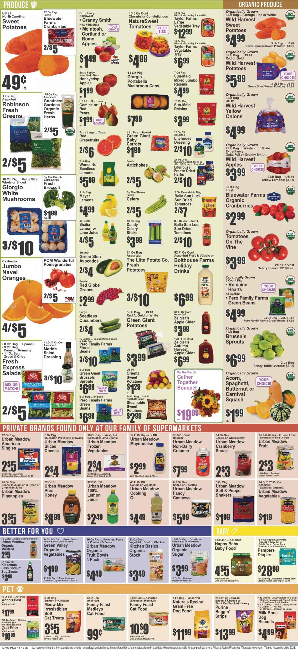Key Food ad - 11/17/2023 - 11/23/2023. Page 3