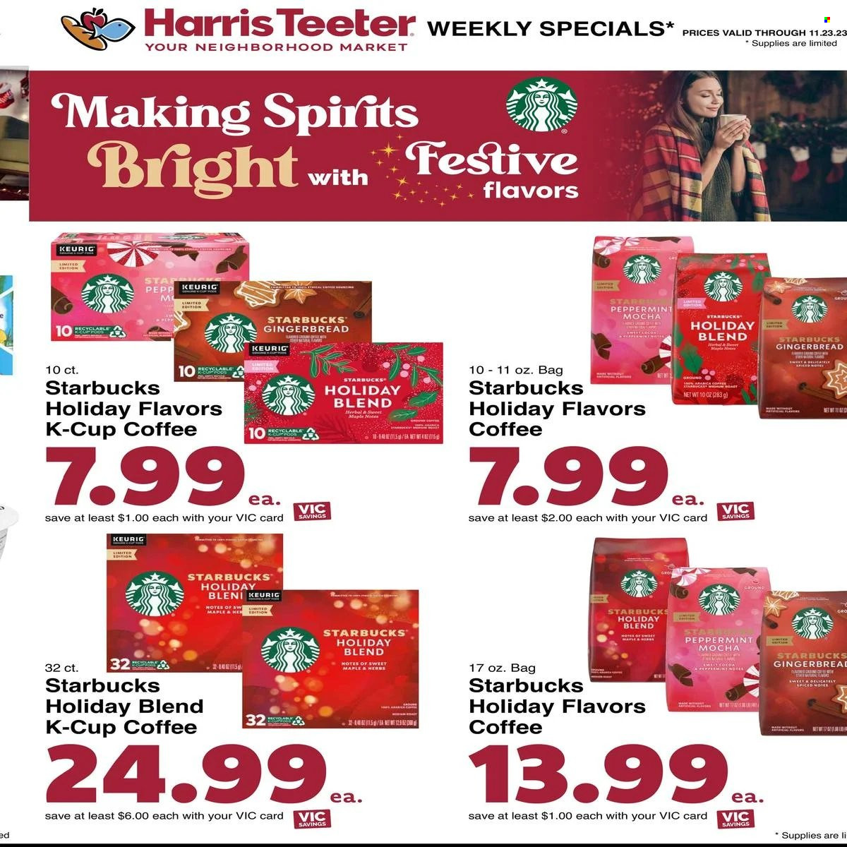 Harris Teeter ad - 11/15/2023 - 11/23/2023. Page 16