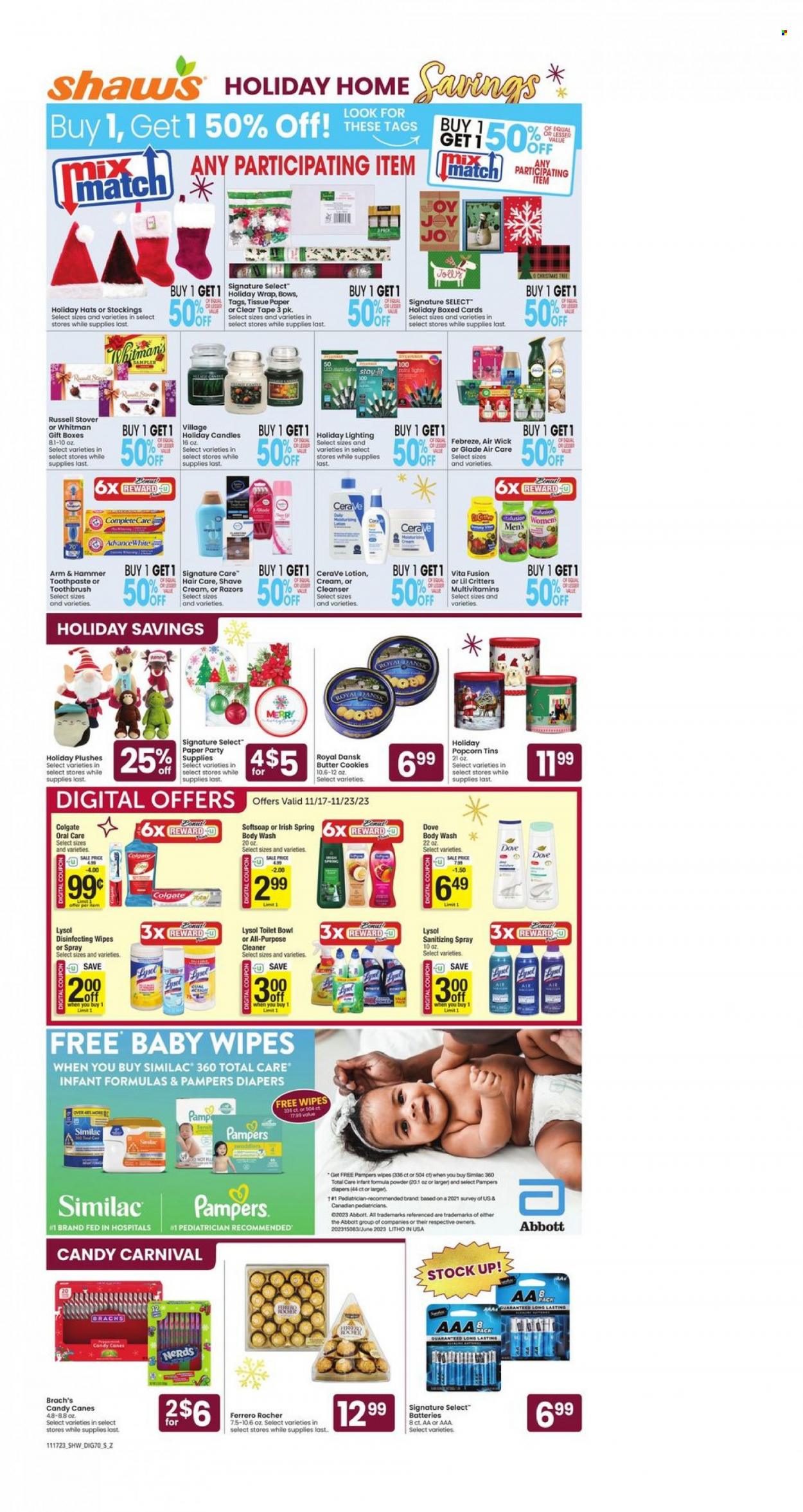 Shaw’s ad - 11/17/2023 - 11/23/2023. Page 1