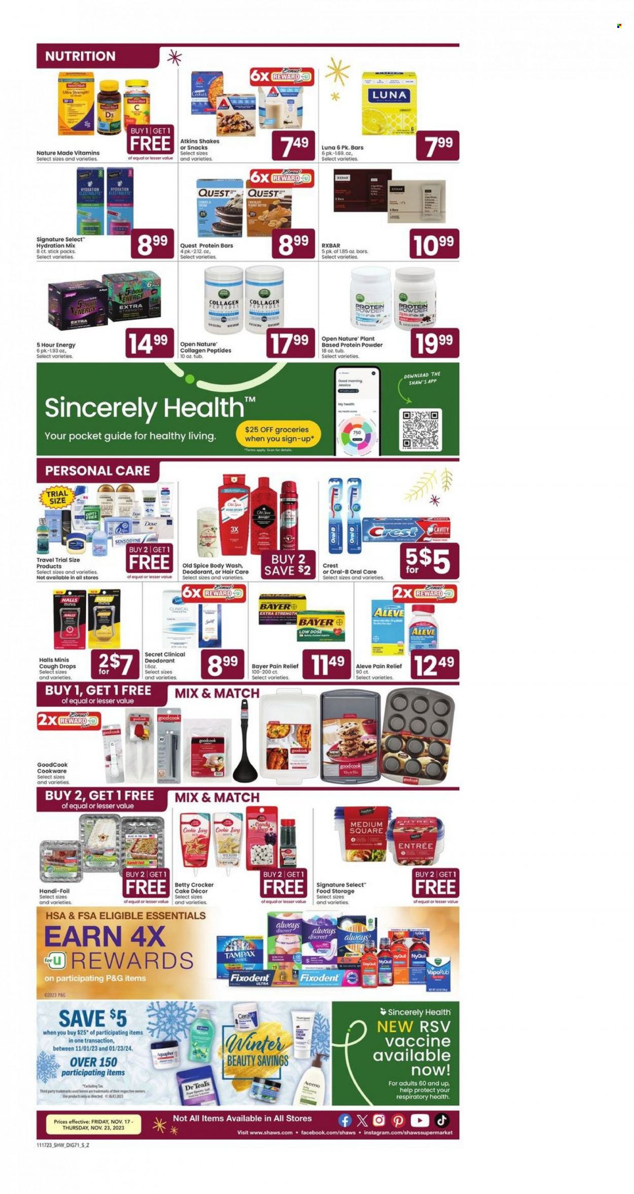 Shaw’s ad - 11/17/2023 - 11/23/2023. Page 2
