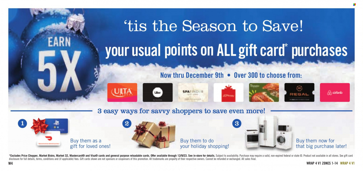 Price Chopper ad - 11/19/2023 - 11/25/2023. Page 16