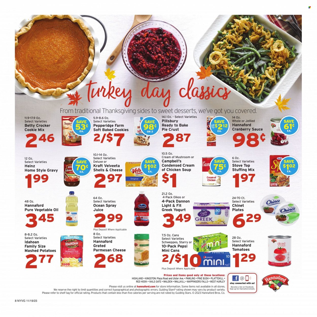 Hannaford ad - 11/19/2023 - 11/25/2023. Page 8