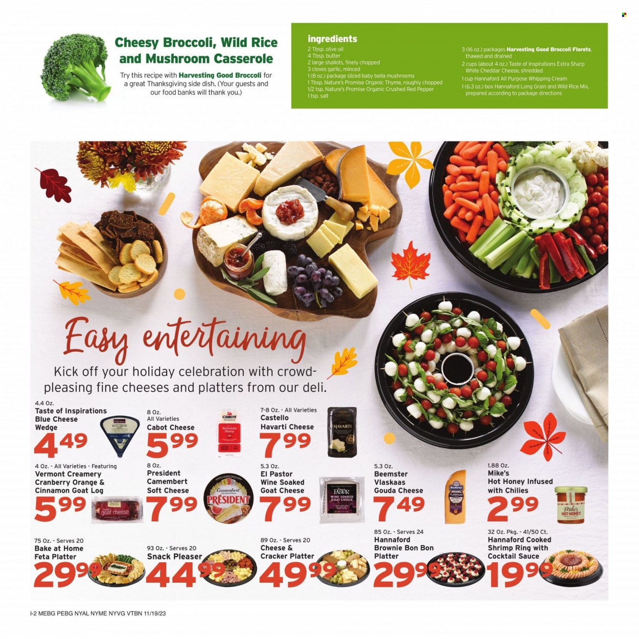 Hannaford ad - 11/19/2023 - 11/25/2023. Page 10