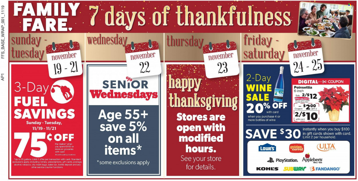 Family Fare ad - 11/19/2023 - 11/25/2023. Page 2
