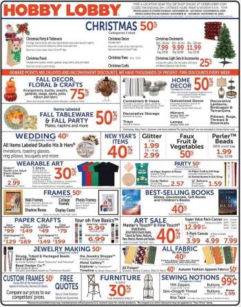 thumbnail - Hobby Lobby Chillicothe weekly ads