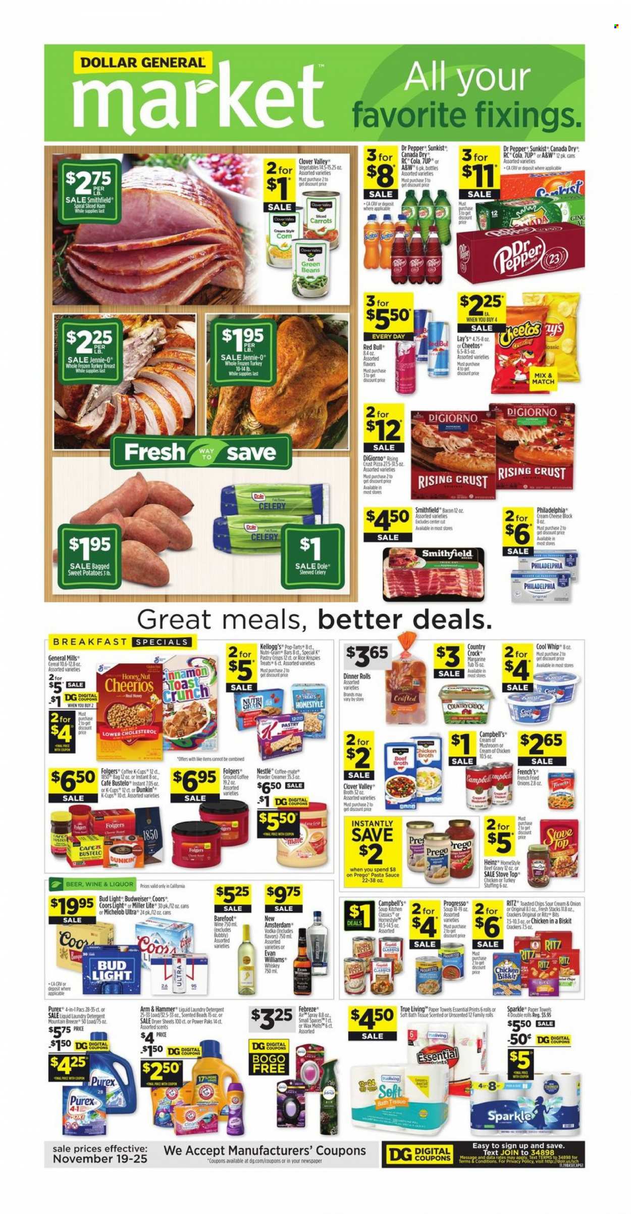 Dollar General ad - 11/19/2023 - 11/25/2023. Page 1