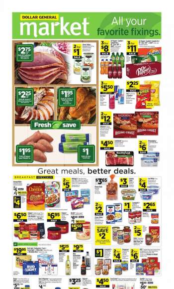 Dollar General Flyer - 11/19/2023 - 11/25/2023.
