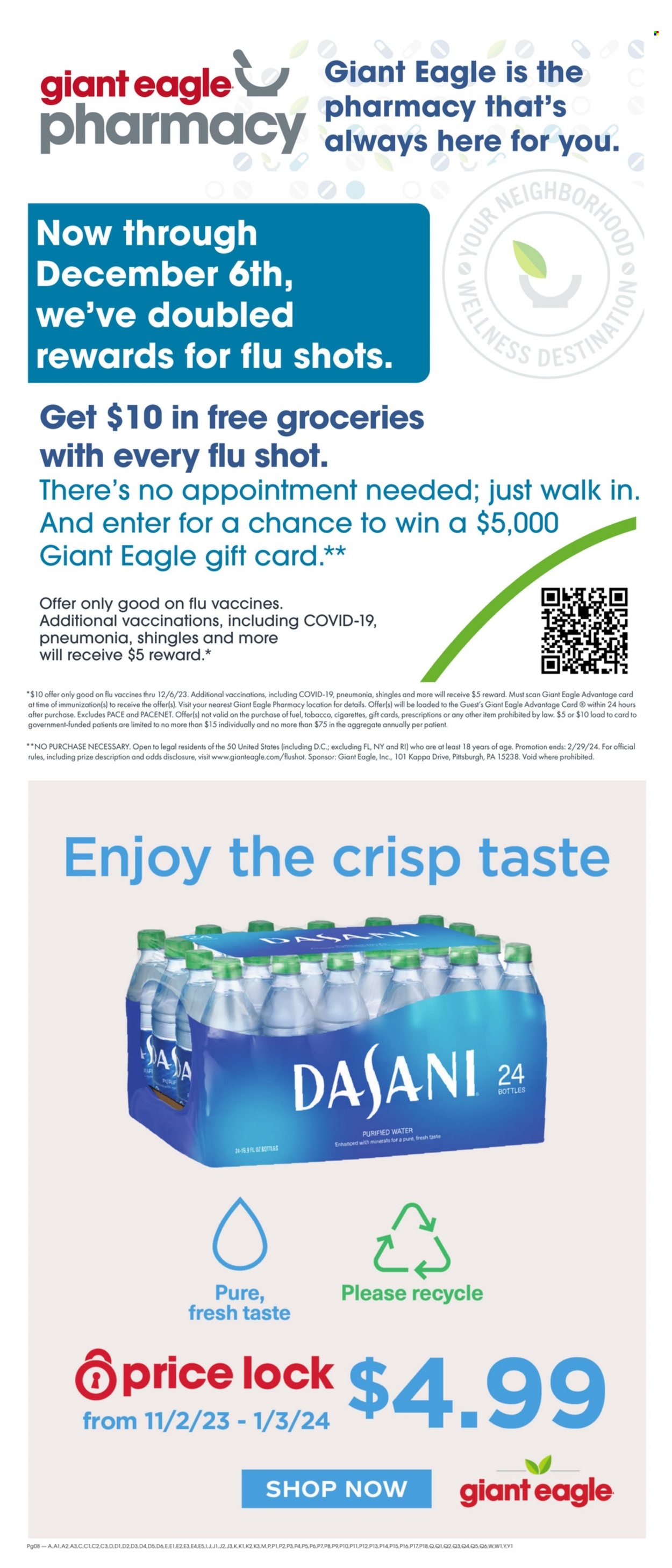 Giant Eagle ad - 11/23/2023 - 11/29/2023. Page 9
