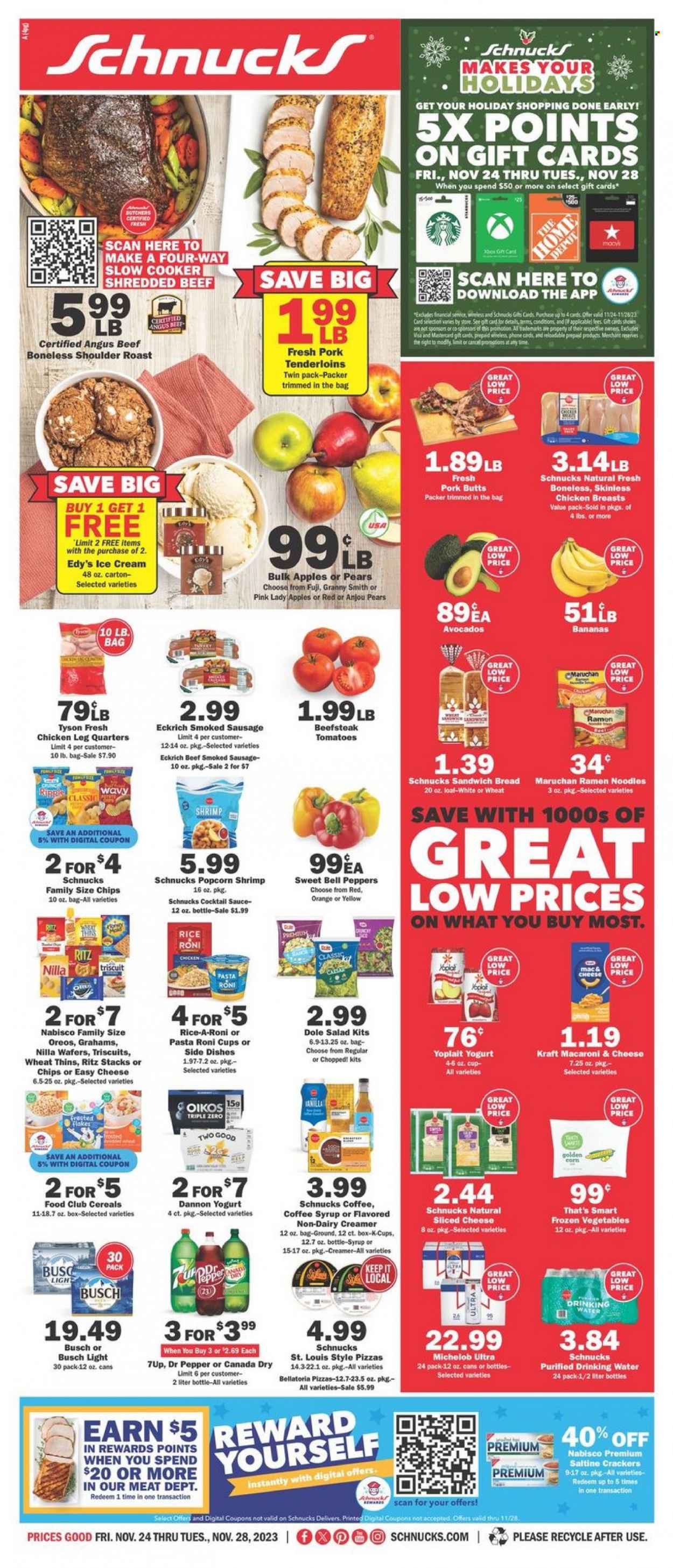 Schnucks ad - 11/24/2023 - 11/28/2023. Page 1