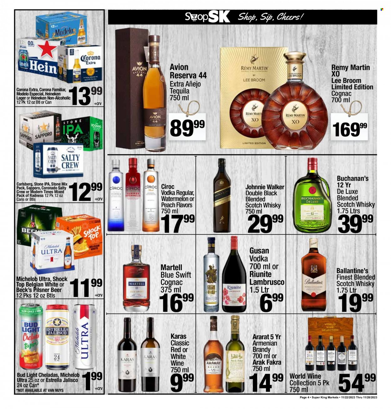 Super King Markets ad - 11/22/2023 - 11/28/2023. Page 4