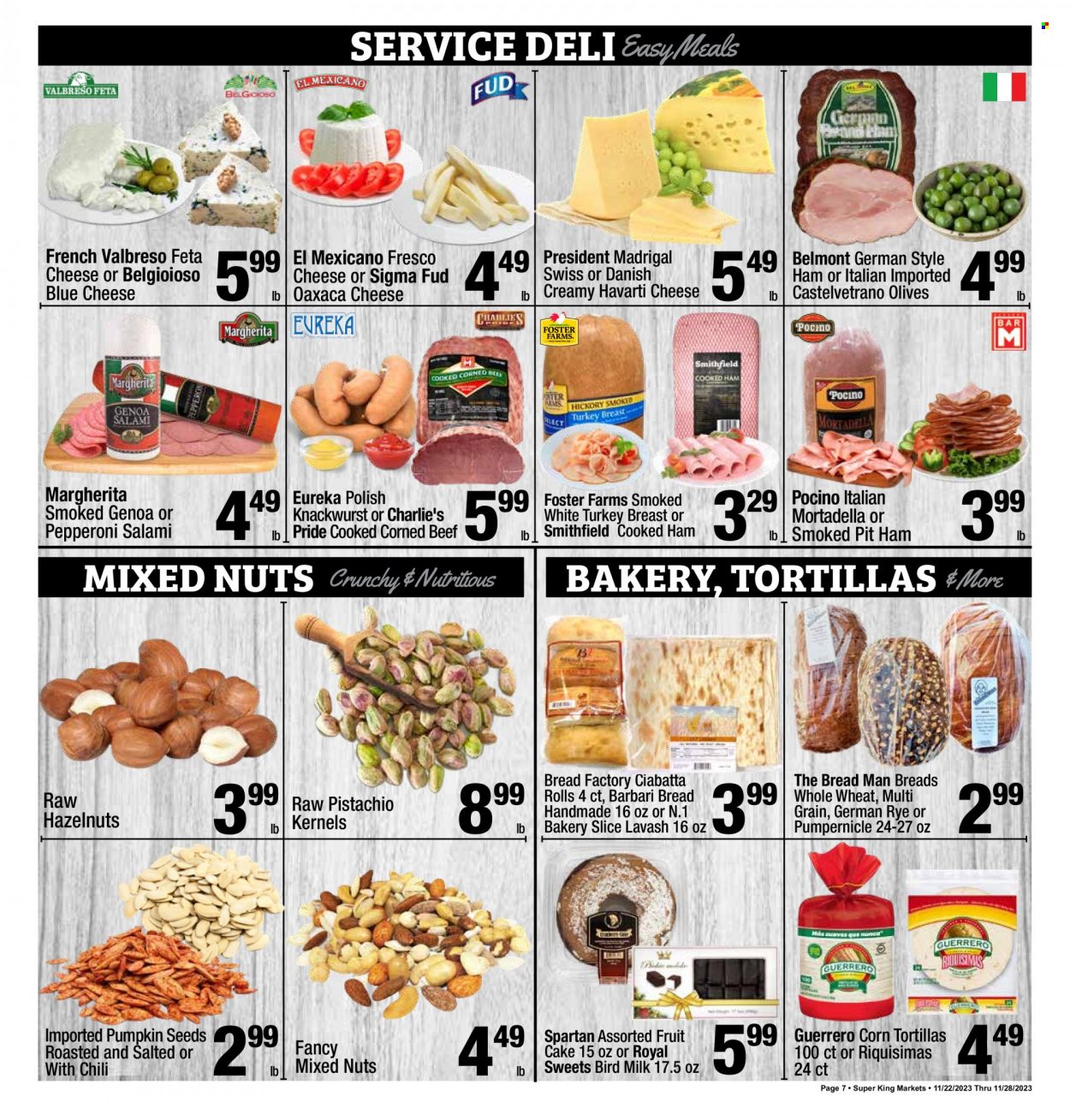 Super King Markets ad - 11/22/2023 - 11/28/2023. Page 7