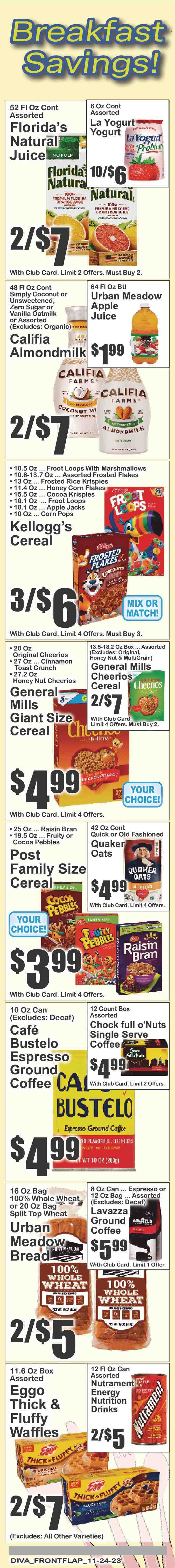 Key Food ad - 11/24/2023 - 11/30/2023. Page 7