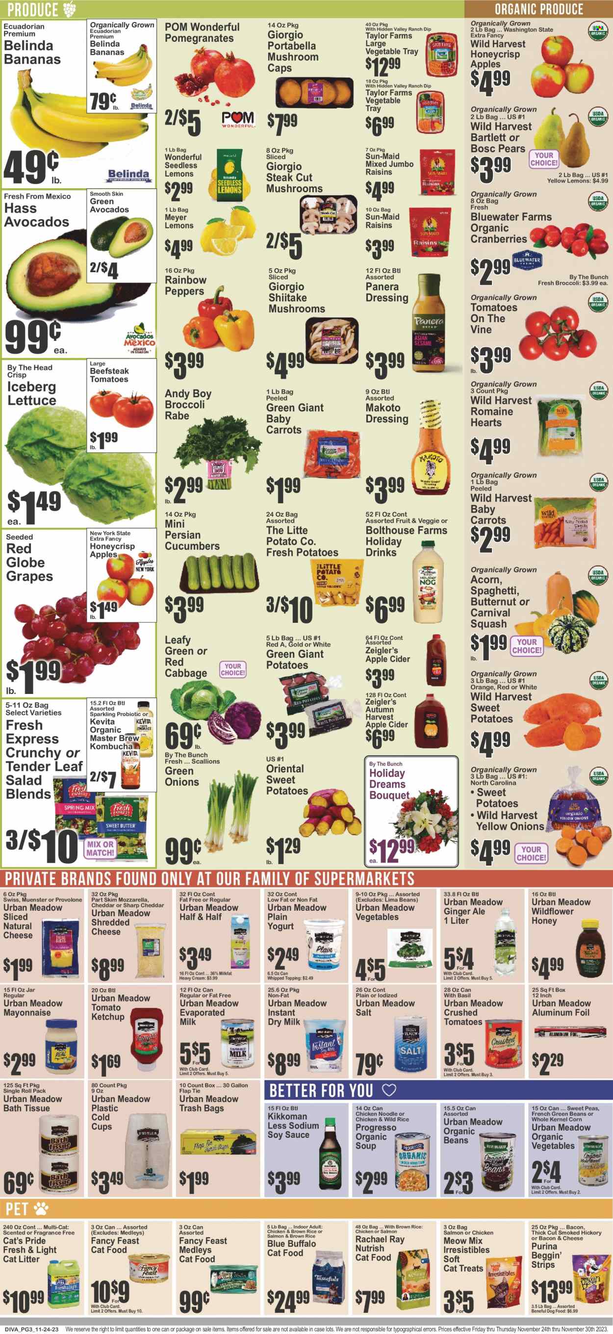 Key Food ad - 11/24/2023 - 11/30/2023. Page 3