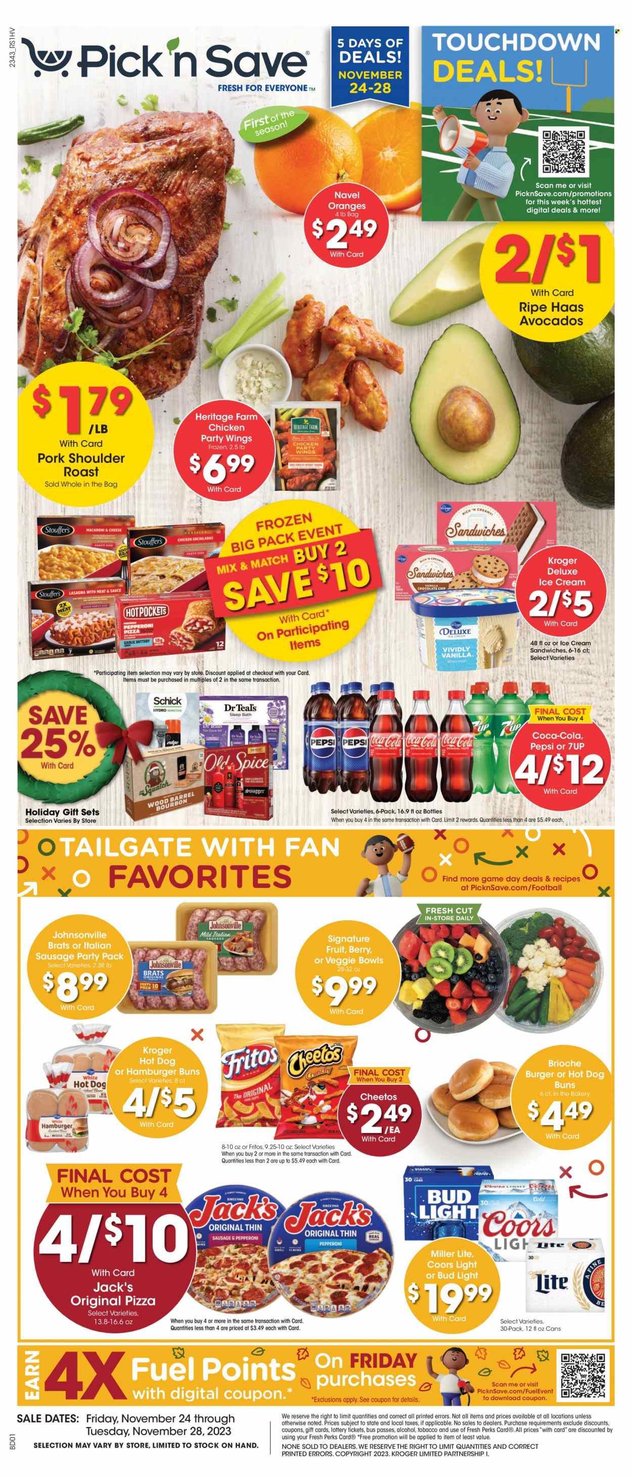 Pick ‘n Save ad - 11/24/2023 - 11/28/2023. Page 1