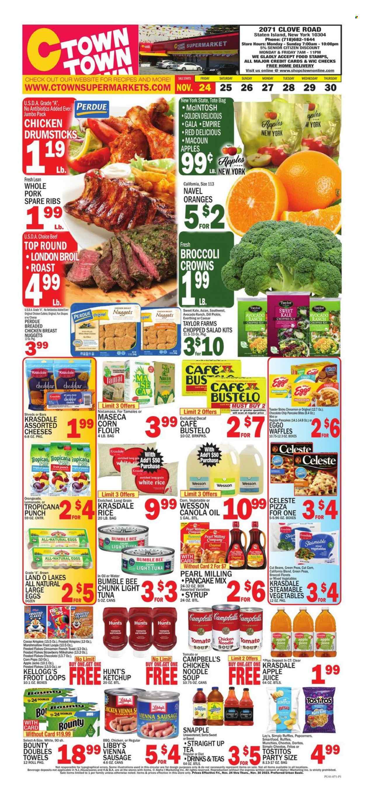 C-Town ad - 11/24/2023 - 11/30/2023. Page 1