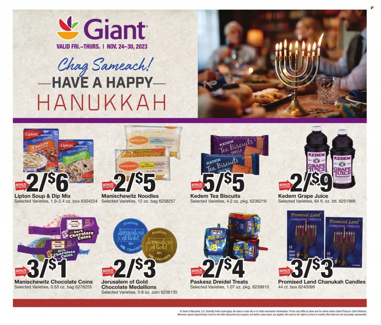 Giant Food ad - 11/24/2023 - 11/30/2023. Page 5