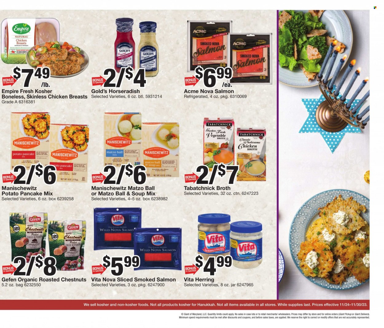 Giant Food ad - 11/24/2023 - 11/30/2023. Page 8