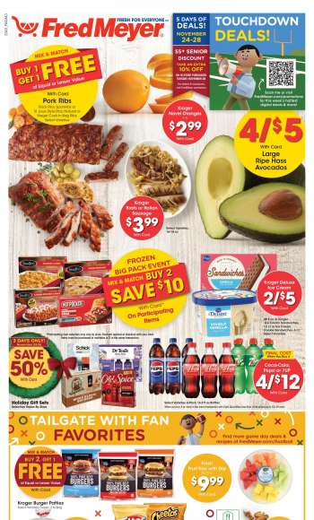 Fred Meyer Flyer - 11/24/2023 - 11/28/2023.