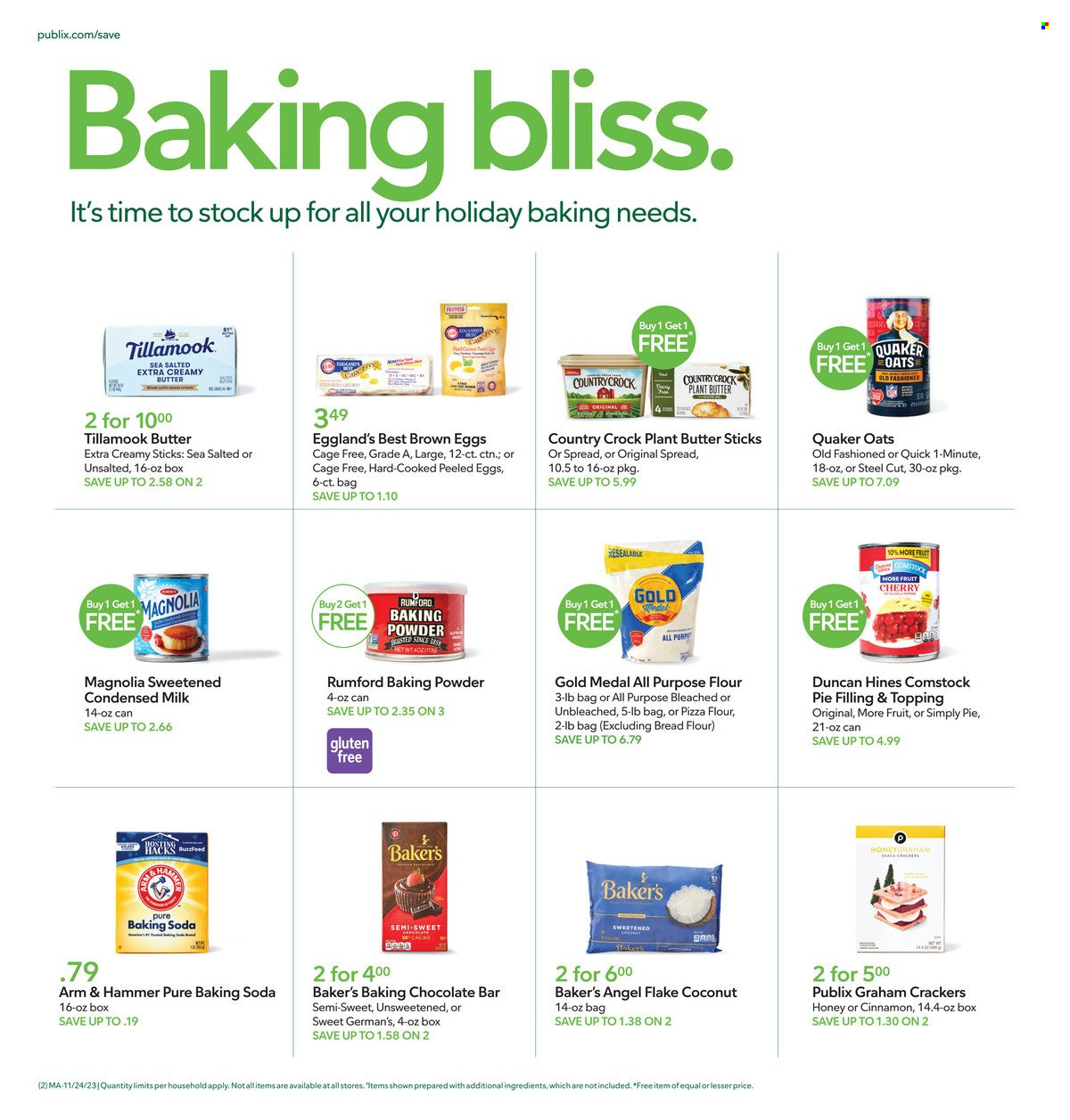 Publix ad - 11/24/2023 - 11/29/2023. Page 2